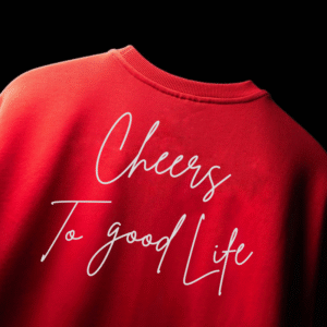 Cheers To Good Life Oversized T-Shirt