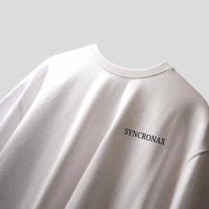 WHITE BASIC OVERSIZED TEE-SHIRT