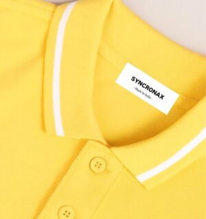Striped Collar Polo Shirt