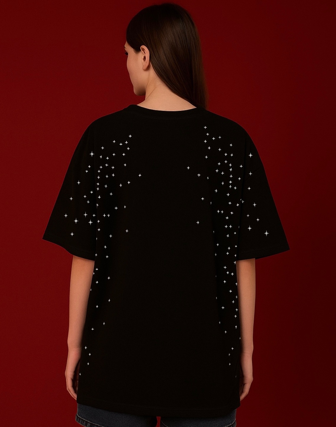 Embroidery Stars T-Shirt (unisex) - Image 2