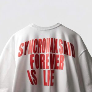 FOREVER IS LIE OVERSIZED T-SHIRT