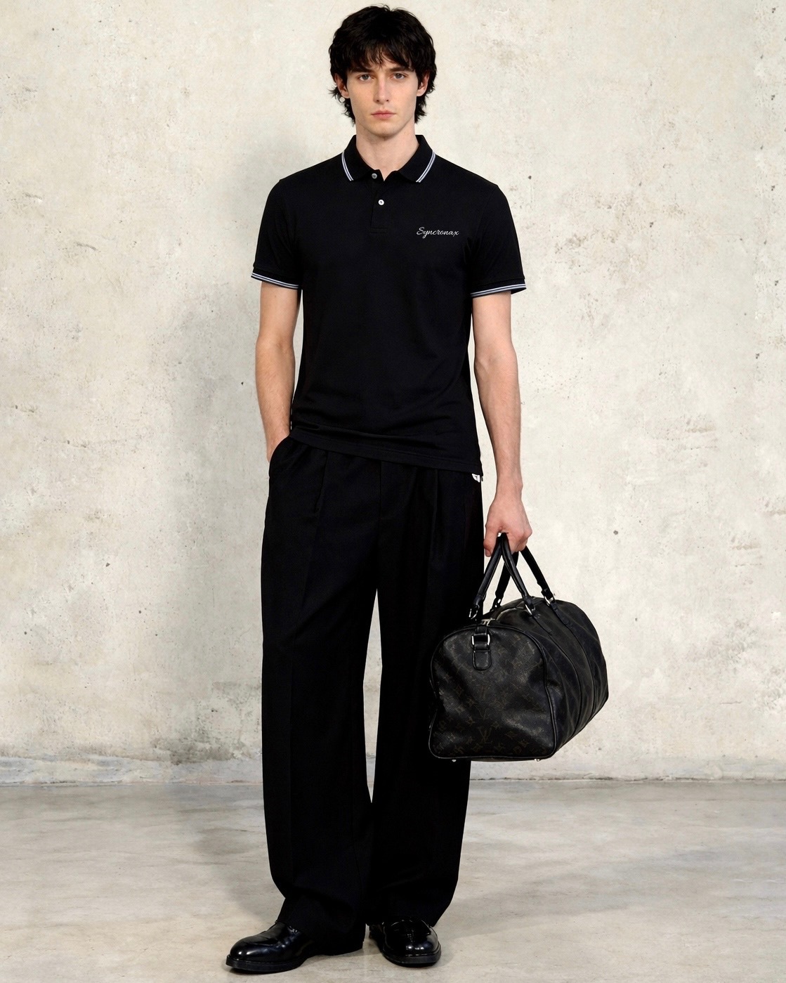 CLASSIC BLACK POLO