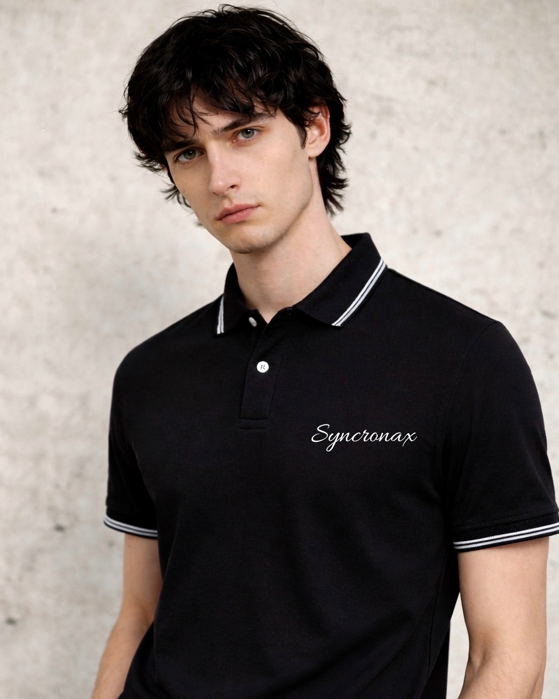 CLASSIC BLACK POLO - Image 3