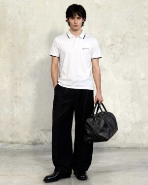 WHITE CLASSICAL POLO