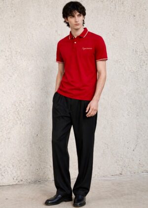 RED CLASSICAL POLO