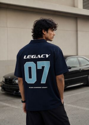 LEGACY OVERSIZED POLO T-SHIRT (UNISEX)