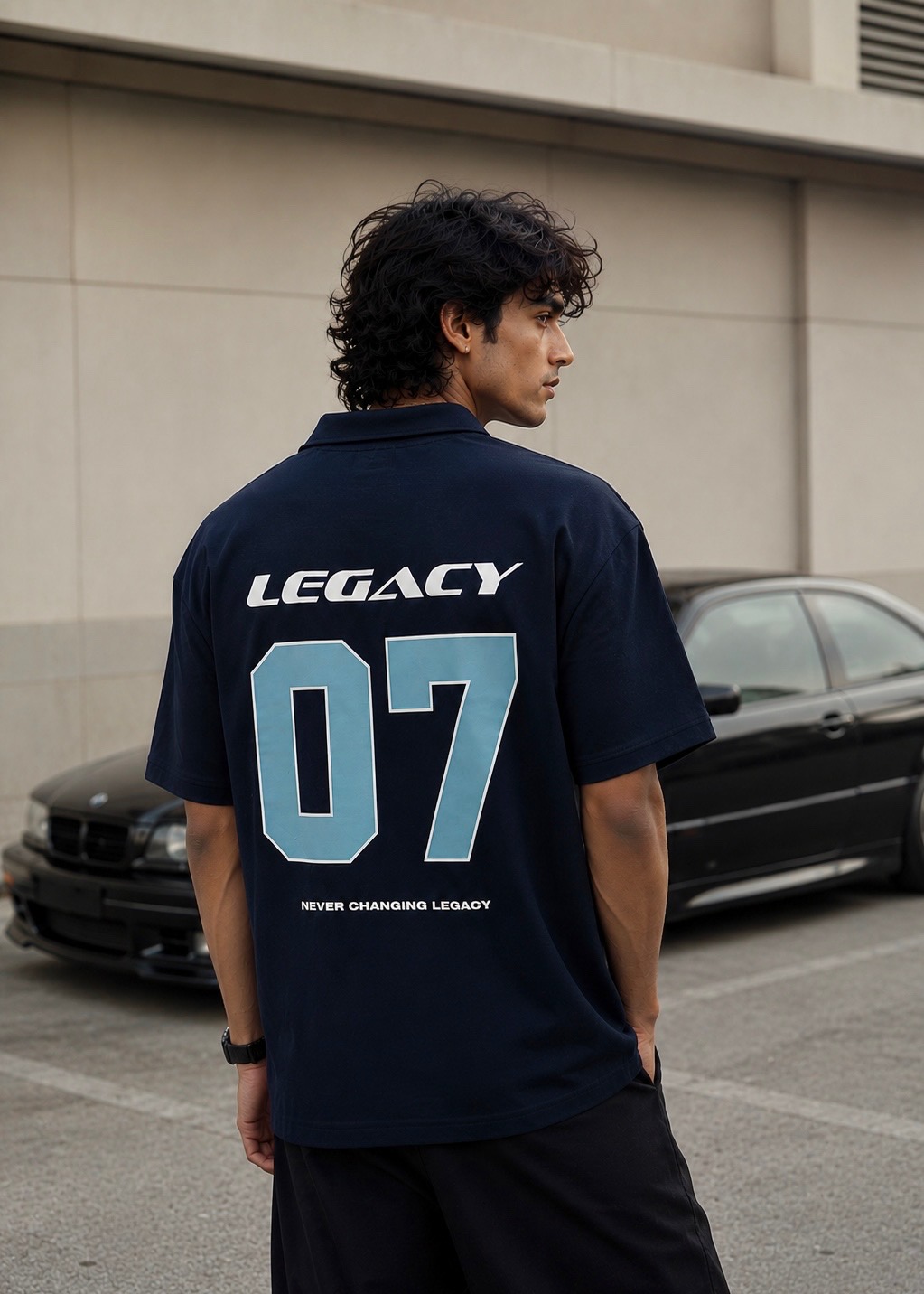LEGACY OVERSIZED POLO T-SHIRT (UNISEX)