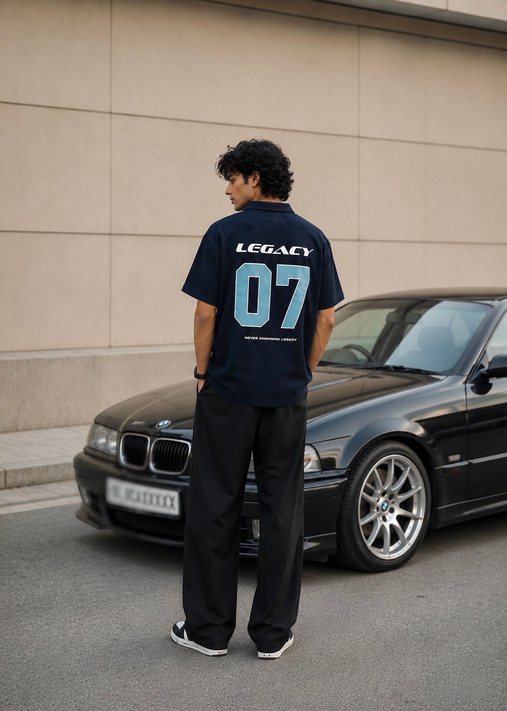 LEGACY OVERSIZED POLO T-SHIRT (UNISEX) - Image 5