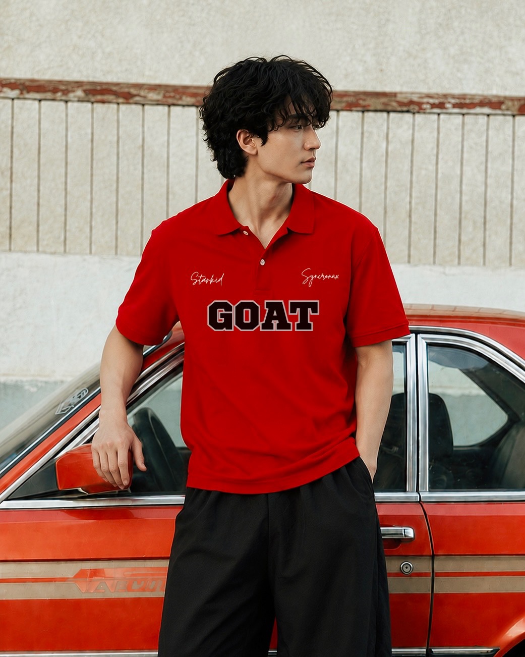 THE GOAT POLO T-SHIRT - Image 5