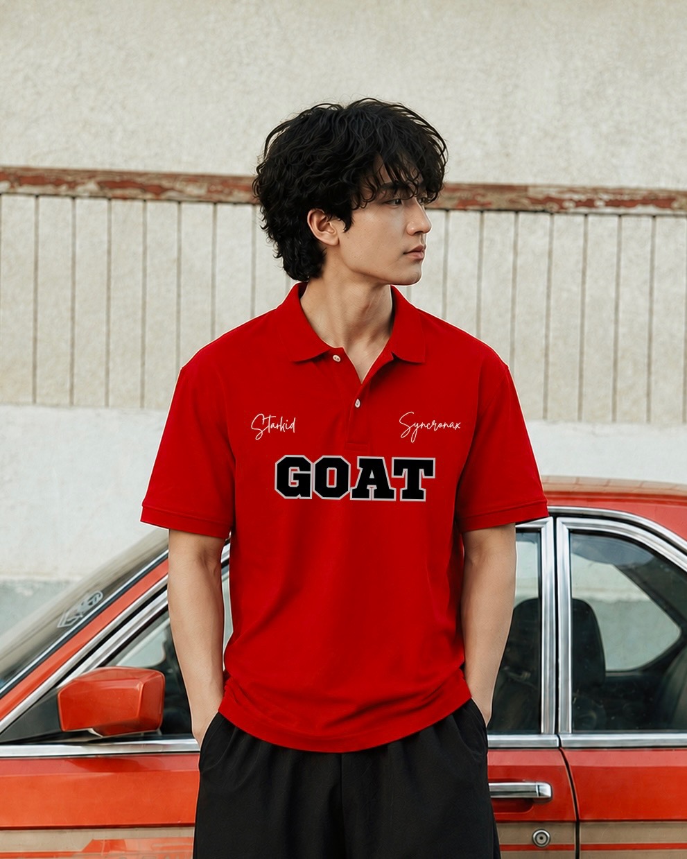 THE GOAT POLO T-SHIRT - Image 4